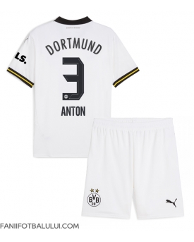 Borussia Dortmund Waldemar Anton #3 Echipament de Fotbal Replică 2024-25 Copii Treilea (+ Șorturi)